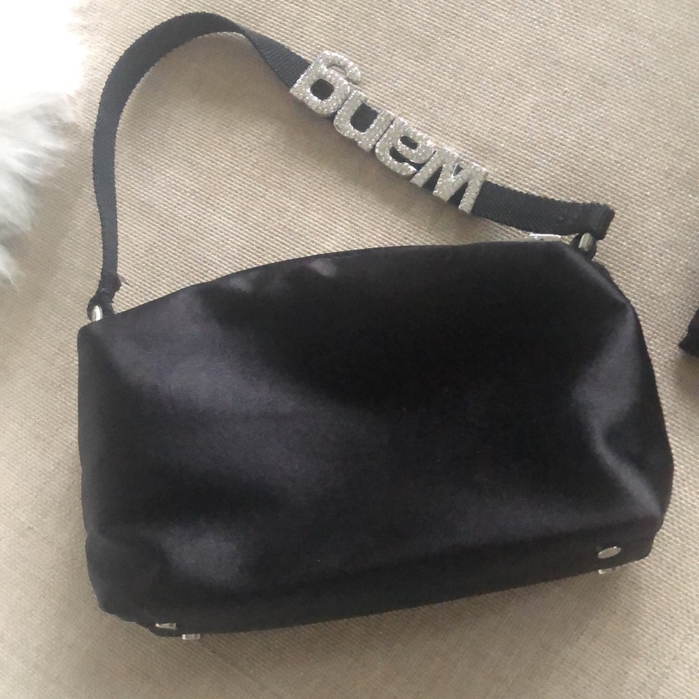 Sold — Alexander Wang style mini bag rhinestones